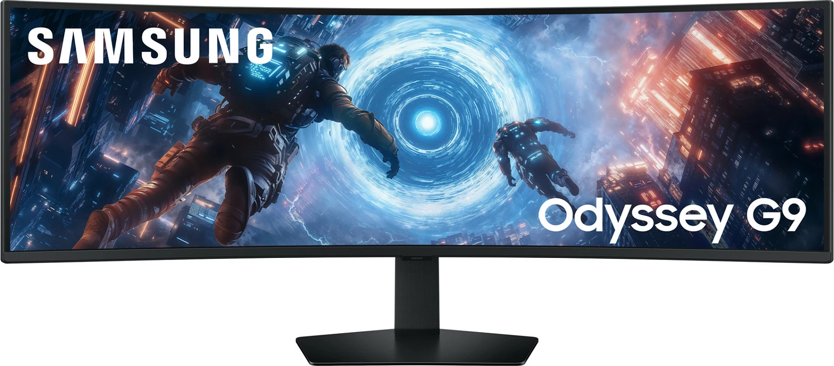 Monitor Samsung Odyssey G9 S49FG912EU, 49", Dual QHD 5120x1440, 1 ms, FreeSync Premium Pro, i zi
