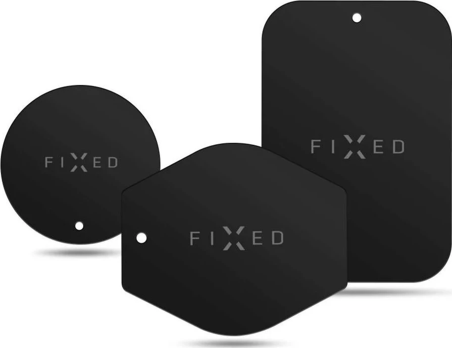 Mbajtës telefoni Fixed Icon, ngjyrë e zezë
