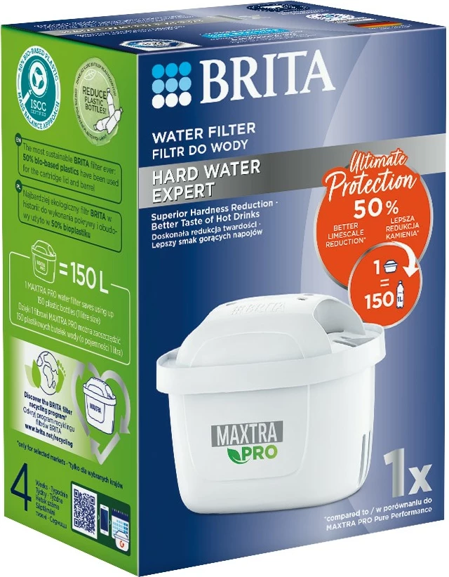 Patron filteri uji Brita Maxtra PRO Hard Water Expert, 1 copë