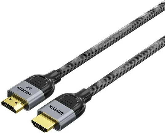 Kabllo HDMI UNITEK C11093RGY01-5M, 5m, 8K, HDMI 2.1, Gri
