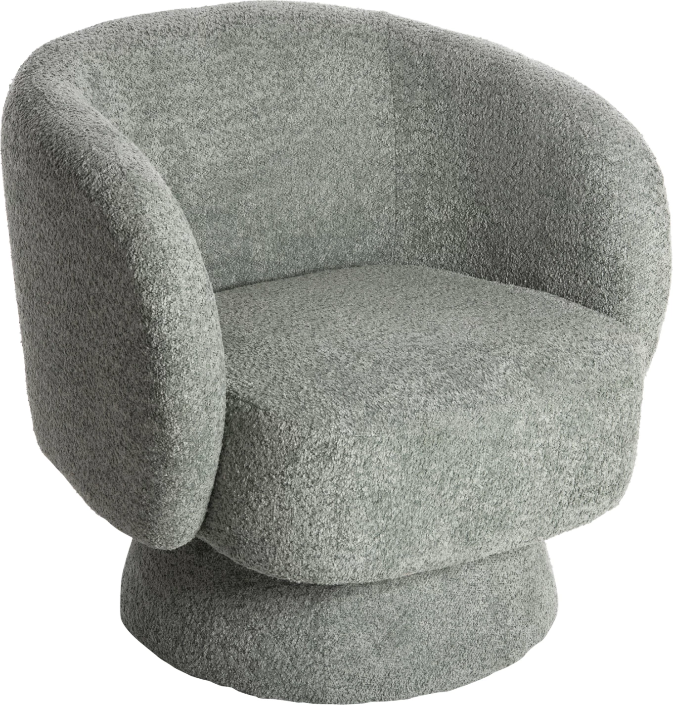 Karrige rrotulluese KARLEN FH9592.05 ngjyrë fistik boucle 79x79x76 Hcm