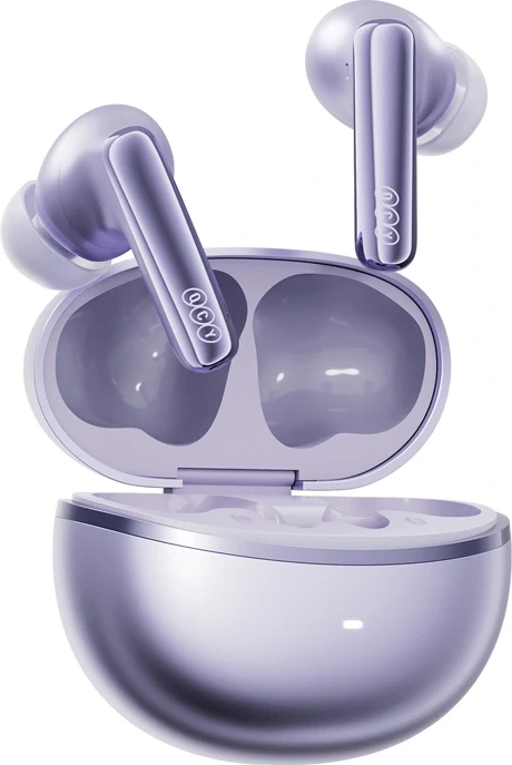 Kufje TWS QCY MeloBuds N70 Lite HT18, ANC -56 dB, LDAC, Bluetooth 6.0, IPX5, USB-C, vjollcë