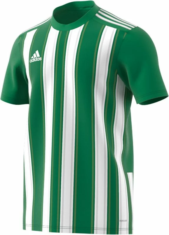 Fanellë adidas Striped 21 JSY M për meshkuj, e bardhë dhe e gjelbër [Madhësia: S]