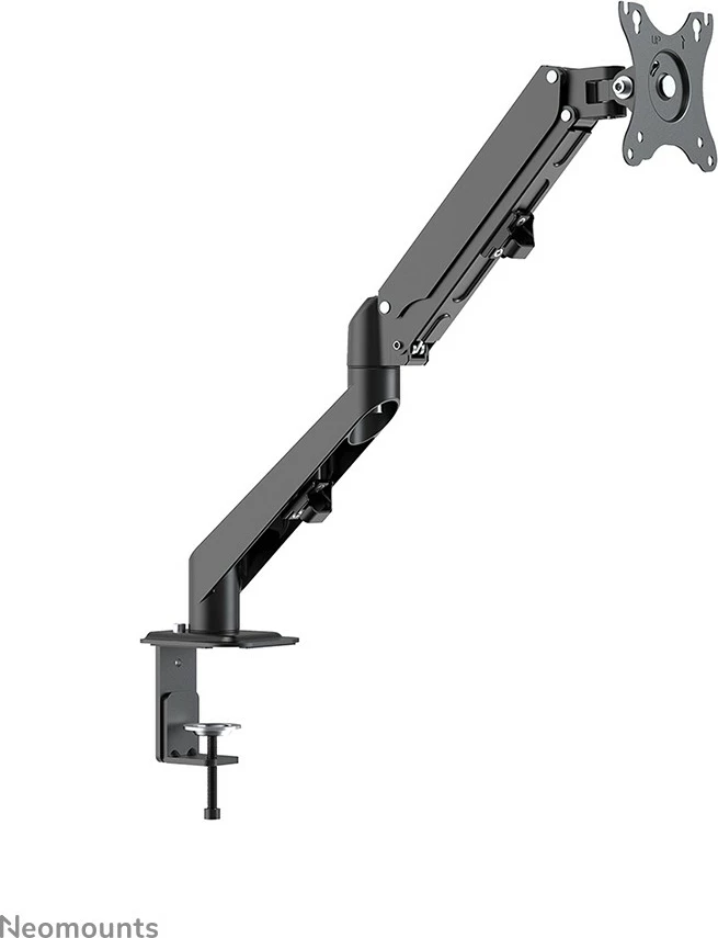 Krah monitori Neomounts DS70-700BL1, gas spring, 17-27 inç, clamp, i zi