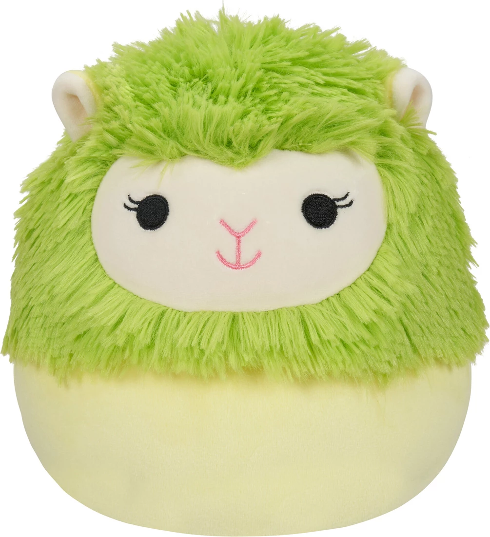 Original Squishmallows 7.5-Inch Soft Toy - Cavaleri the Green Alpaca