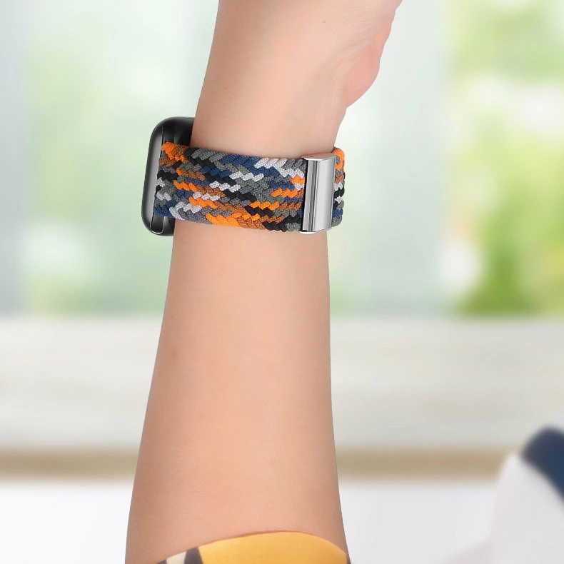 Rrip tekstili i endur për Apple Watch Hurtel, Strap Fabric, për modele 42/44/45/49 mm, Shumëngjyrësh