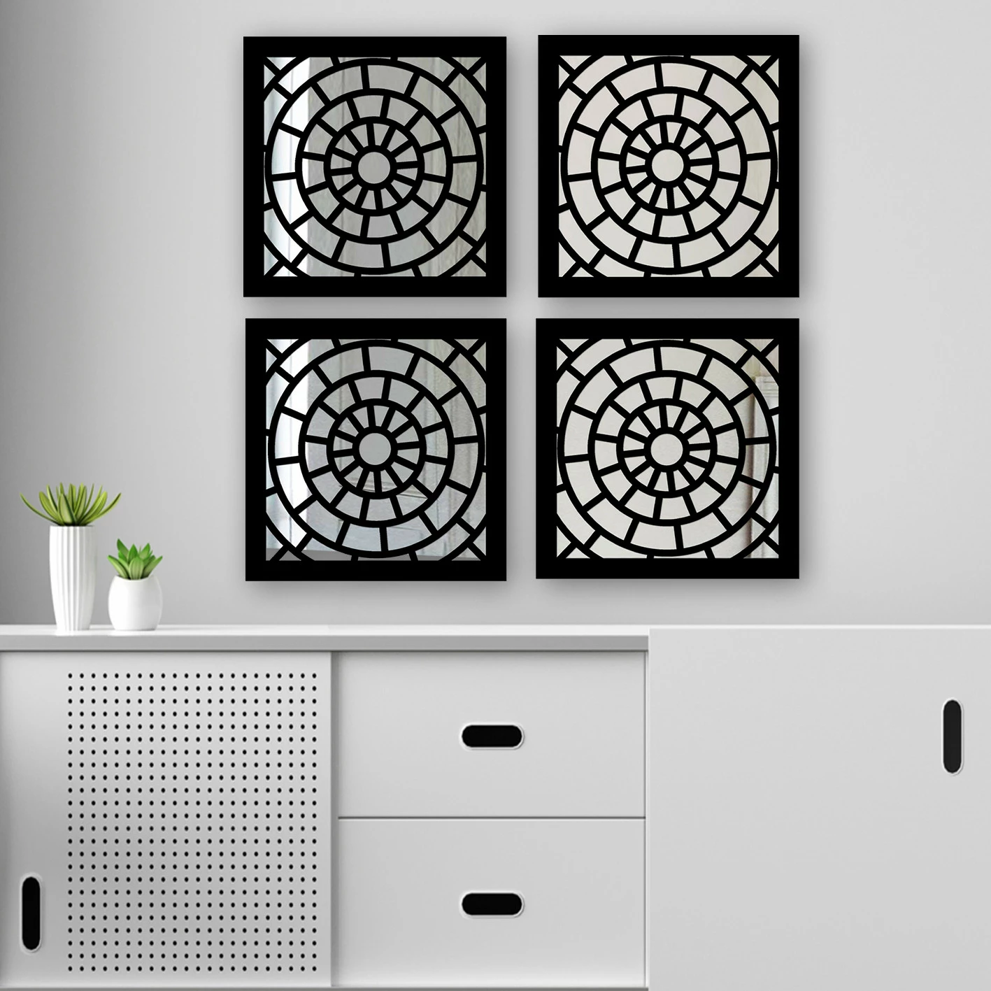 Set pasqyrash (4 copë), Wallity, SYH1168116865