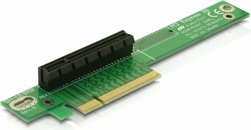 Kartelë Riser PCIe x8 DeLOCK, 90°, 1U