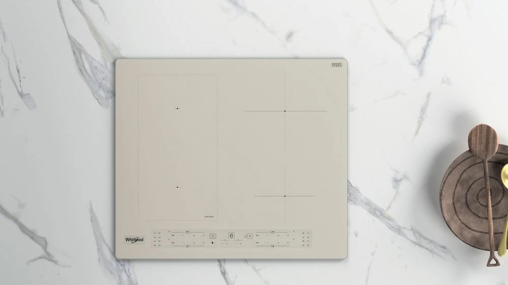 Pllakë induksioni Whirlpool WL B6860 NE/S 59 cm 4 zona 7.2 kW, beige