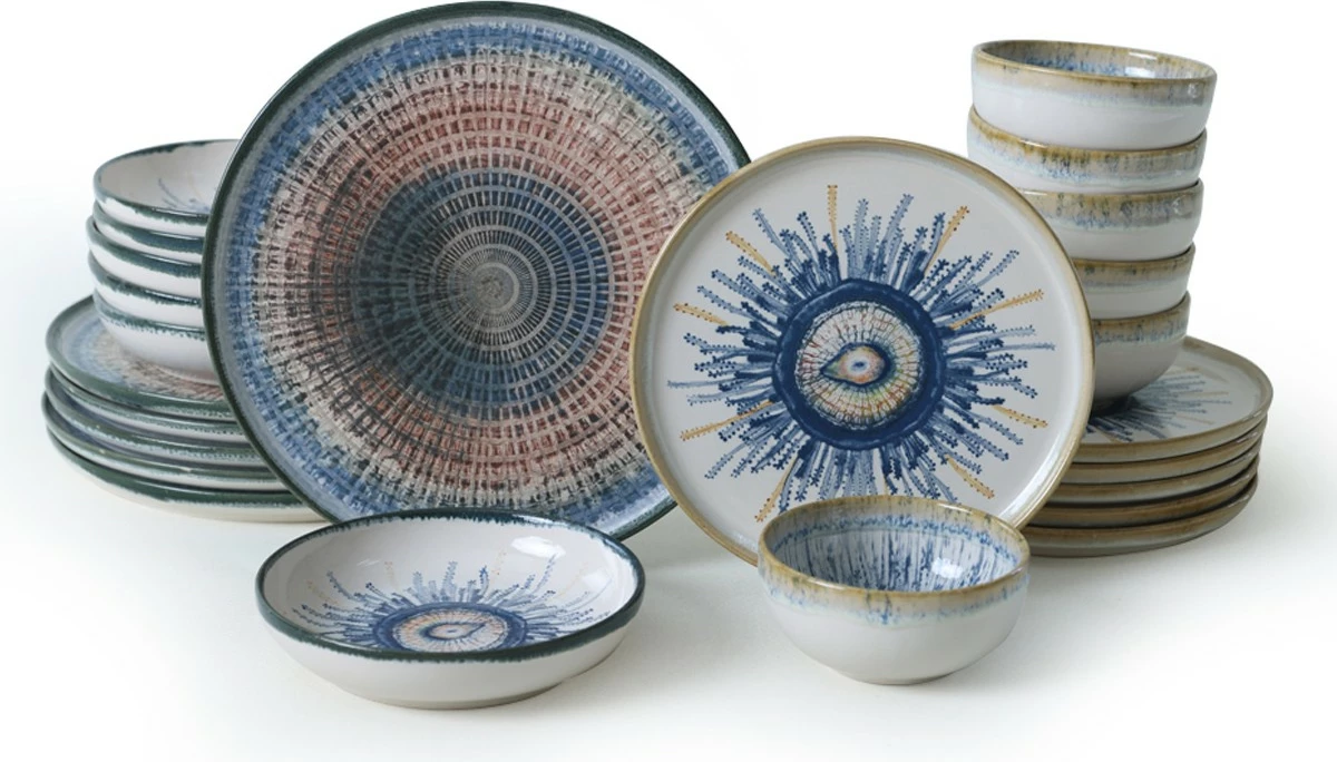 Set enësh për drekë, 24 copë, Hermia Concept, X00017288