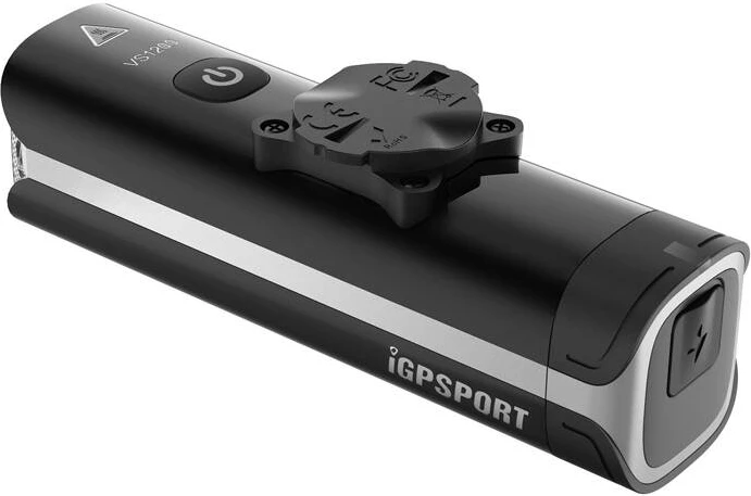 Dritë përpara biçiklete iGPSPORT VS1200 me M80 smart, 1200 lumens, 5000 mAh, e zezë