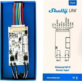 Pajisje smart Shelly ATSHELLYPUNI, Multicolour, 802.11b/g/n, 2.4 GHz