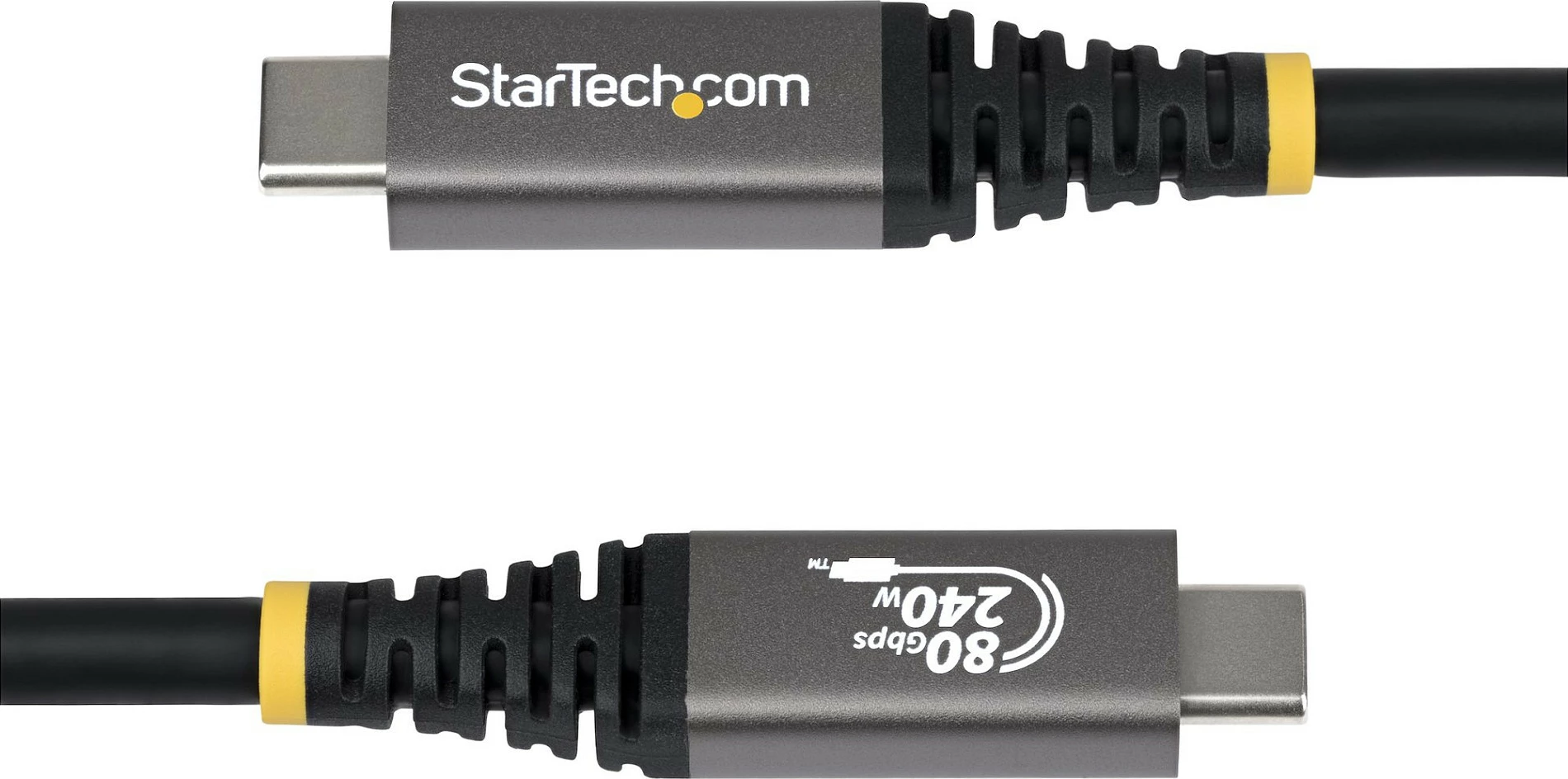 Kabllo USB-C StarTech USB4 Gen 4x2 1.5m, 80Gbps, 240W PD, 8K/120Hz, e zezë
