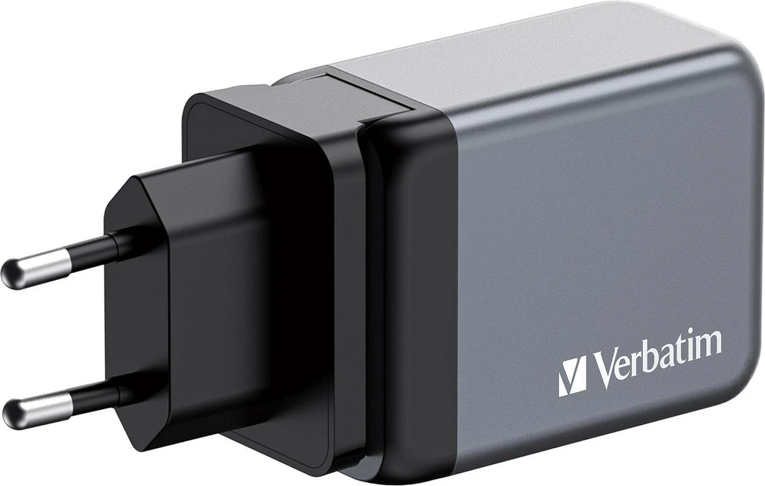 Karikues muri Verbatim GNC-65 GaN, 65W, 2x USB-C PD (PPS) + 1x USB-A QC 3.0, EU/UK/US, zi/gri