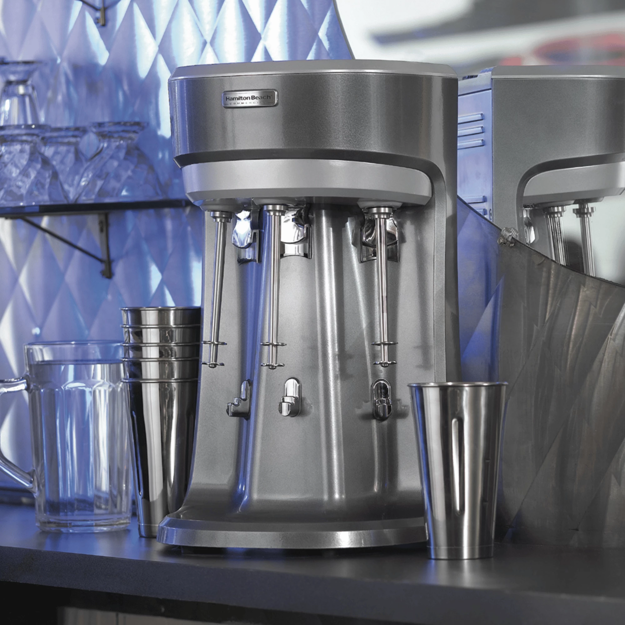 Mikser pije me tre bosht, Hamilton Beach Commercial, 3x 1/3 HP, 318x229x521mm