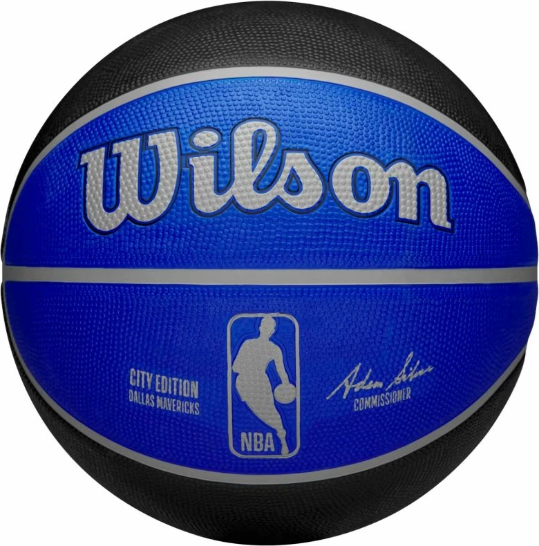 Top basketbolli Wilson, i zi dhe i kaltër