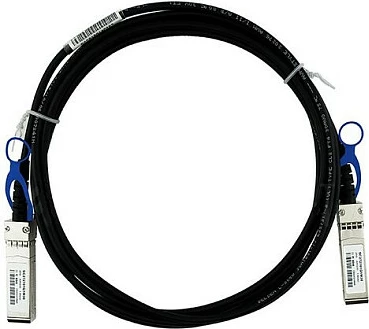 Kabllo DAC SFP28 BlueOptics JL487A kompatibel HPE, 1m, 25Gbit/s, e zezë