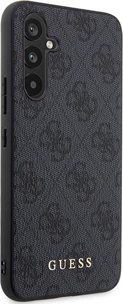 Mbështjellës Guess GUHCSA54G4GFGR për Samsung Galaxy A54 5G, 4G Metal Gold Logo, Gri