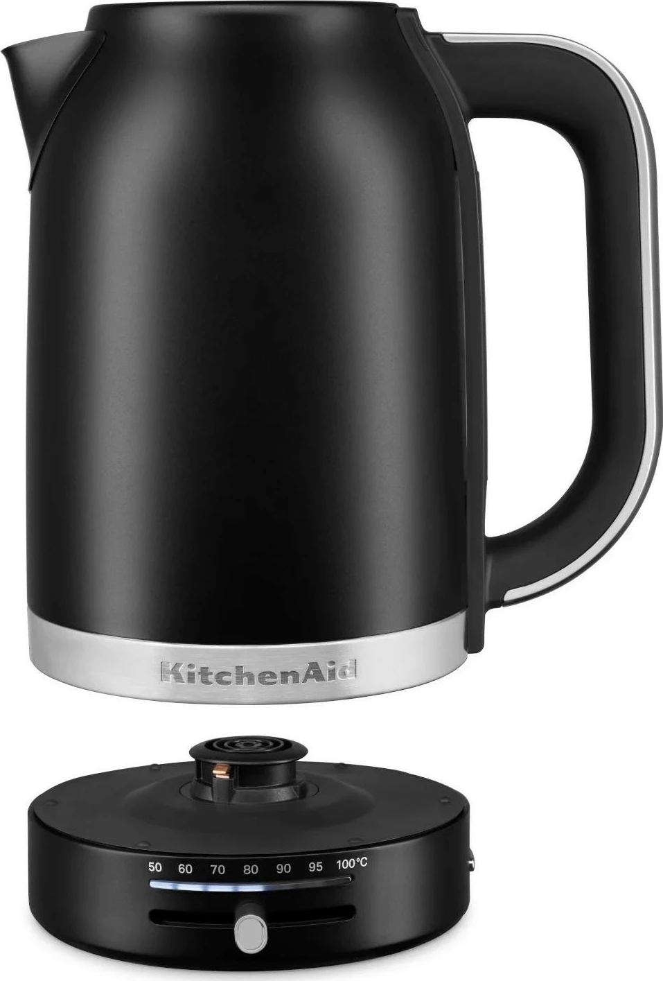 Çajnik elektrik KitchenAid 5KEK1701E, 1.7L, inox, i zi mat