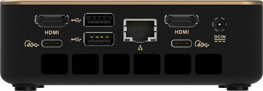 Kompjuter Mini PC barebone Sapphire EDGE AI 370, Ryzen AI 300, Radeon 890M, HDMI 2.1, VESA, i zi/ari
