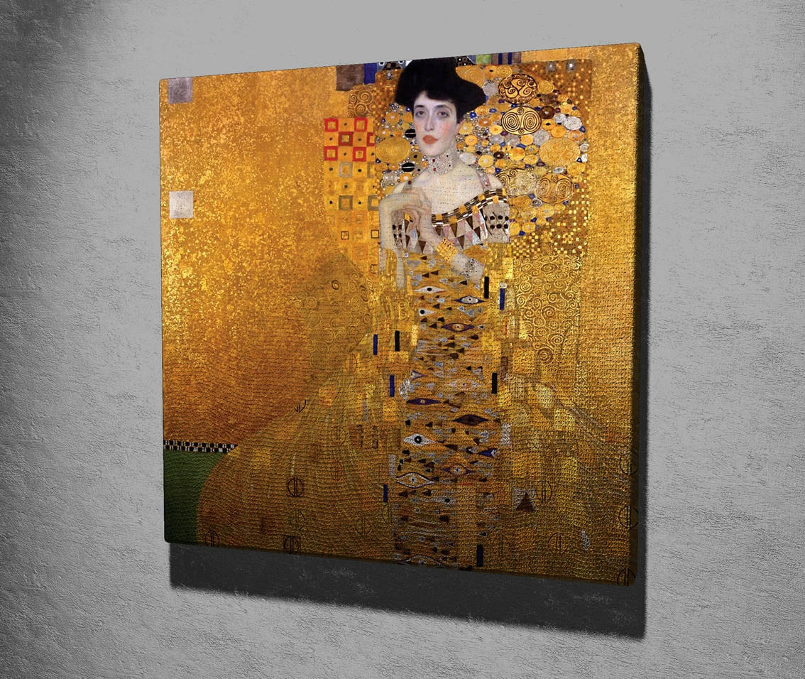 Pikturë dekorative në kanavacë Wallity, KC248, portret i Adele Bloch-Bauer