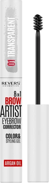 Xhel për vetulla Revers, no.01 Transparent, 7ml