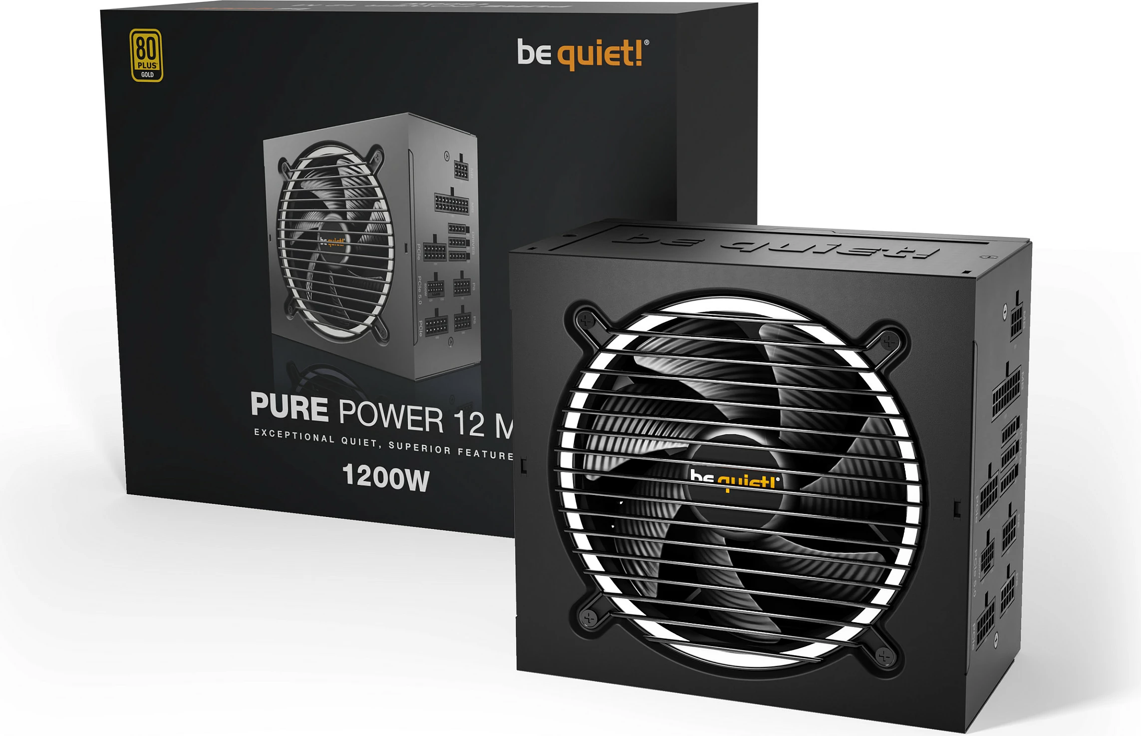 Kasë Be Quiet! PURE POWER 12 M, 1200W, 80 PLUS Gold