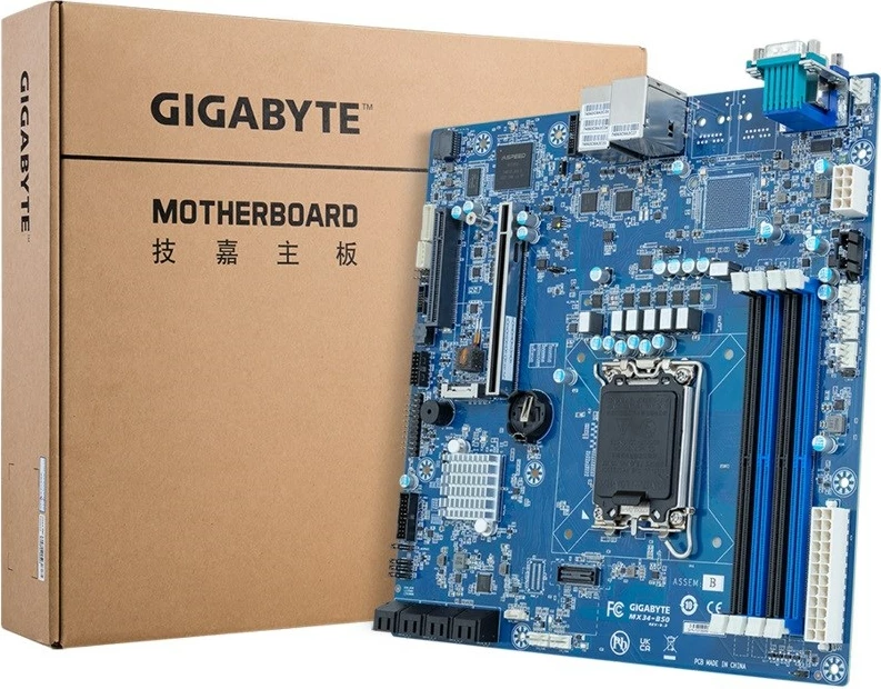 Pllakë amë Gigabyte MX34-BS0, LGA 1700, për server, Blu