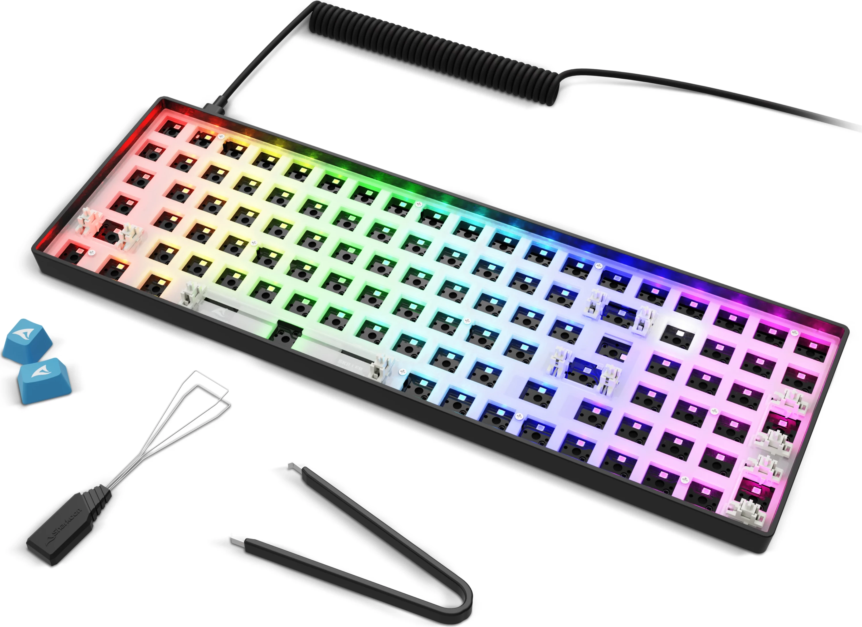 Tastierë barebone Sharkoon SKILLER SGK50 S2, e zezë