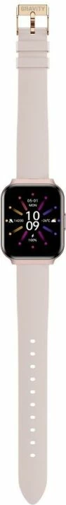Smartwatch Gravity GT44-3, rozë, 2 rripa