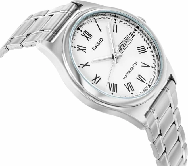Orë dore për meshkuj CASIO, argjend