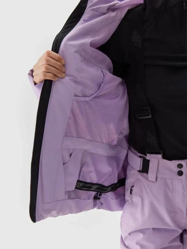 Jakne ski për femra 4F, vjollcë