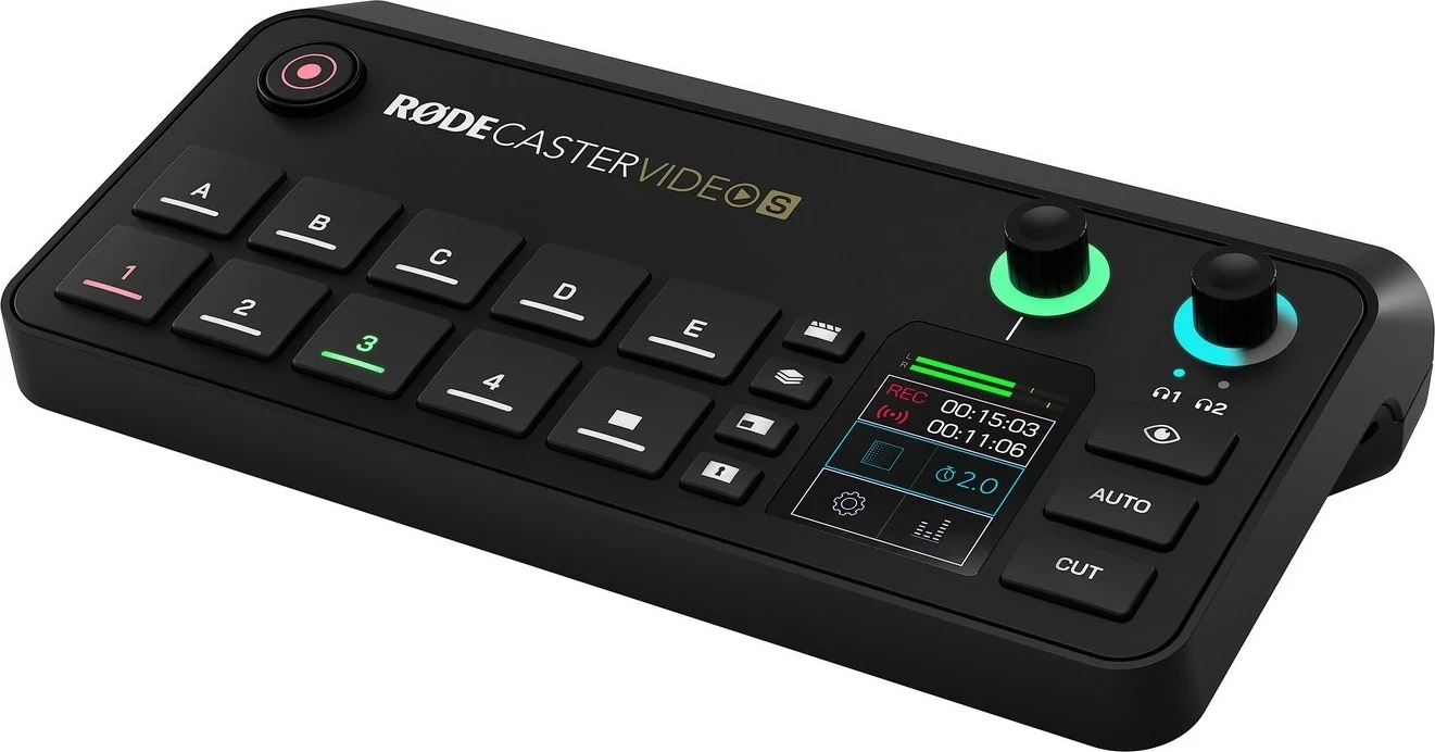 Konsolë audio/video RODE RODECaster Video S, wireless, USB-C, HDMI, e zezë