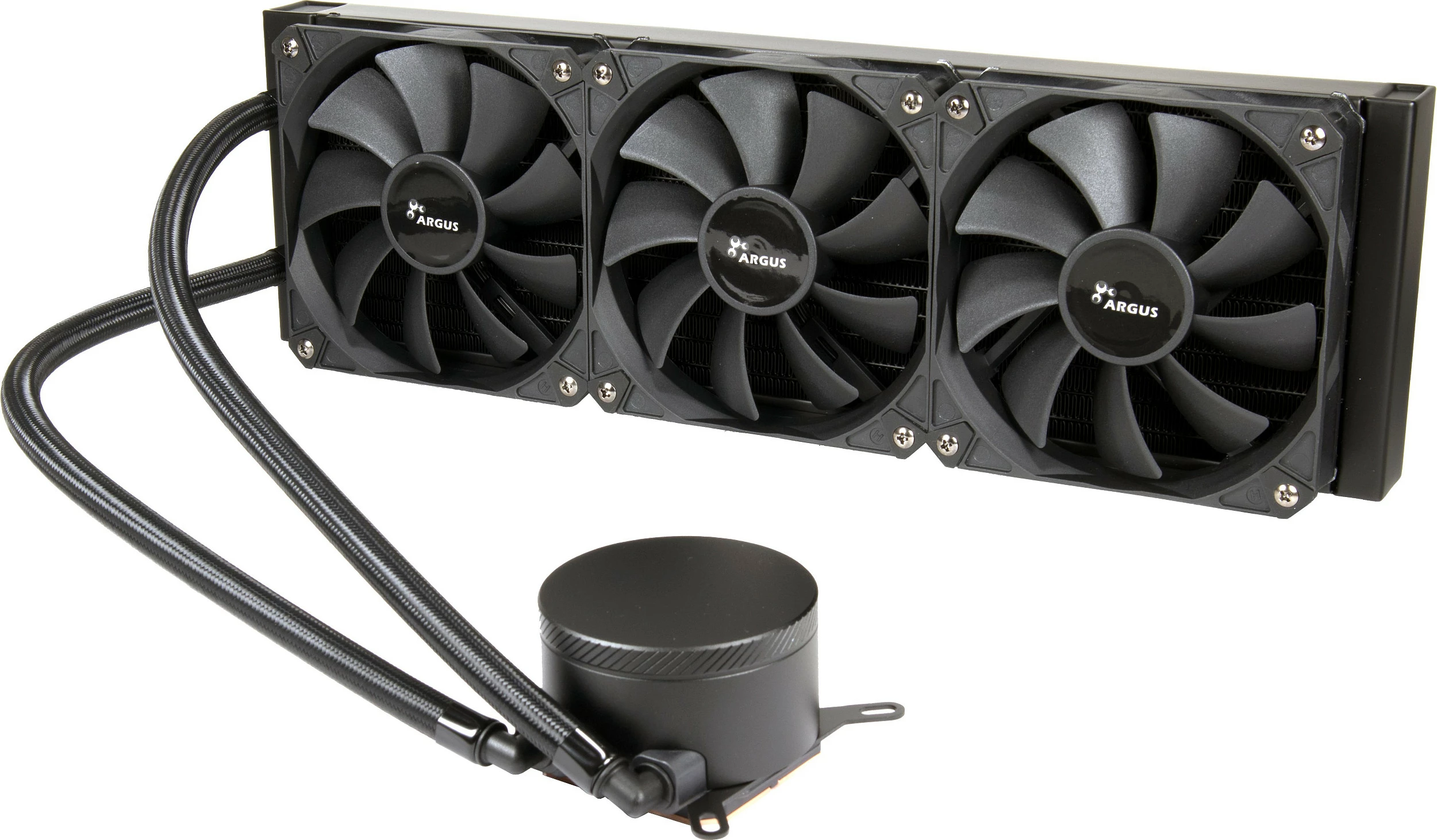 Ftohës uji Inter-Tech Argus Iceman B-360 për CPU, 360mm, i zi
