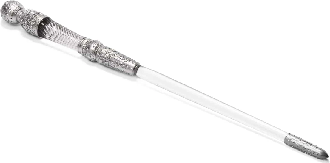Replikë shkopi magjik NOBLE COLLECTION Glinda’s Training Wand 35 cm, argjend