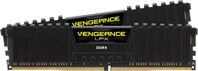 RAM Memorje Corsair Vengeance LPX 16GB (2x8GB) DDR4 3200MHz CL16, e zezë