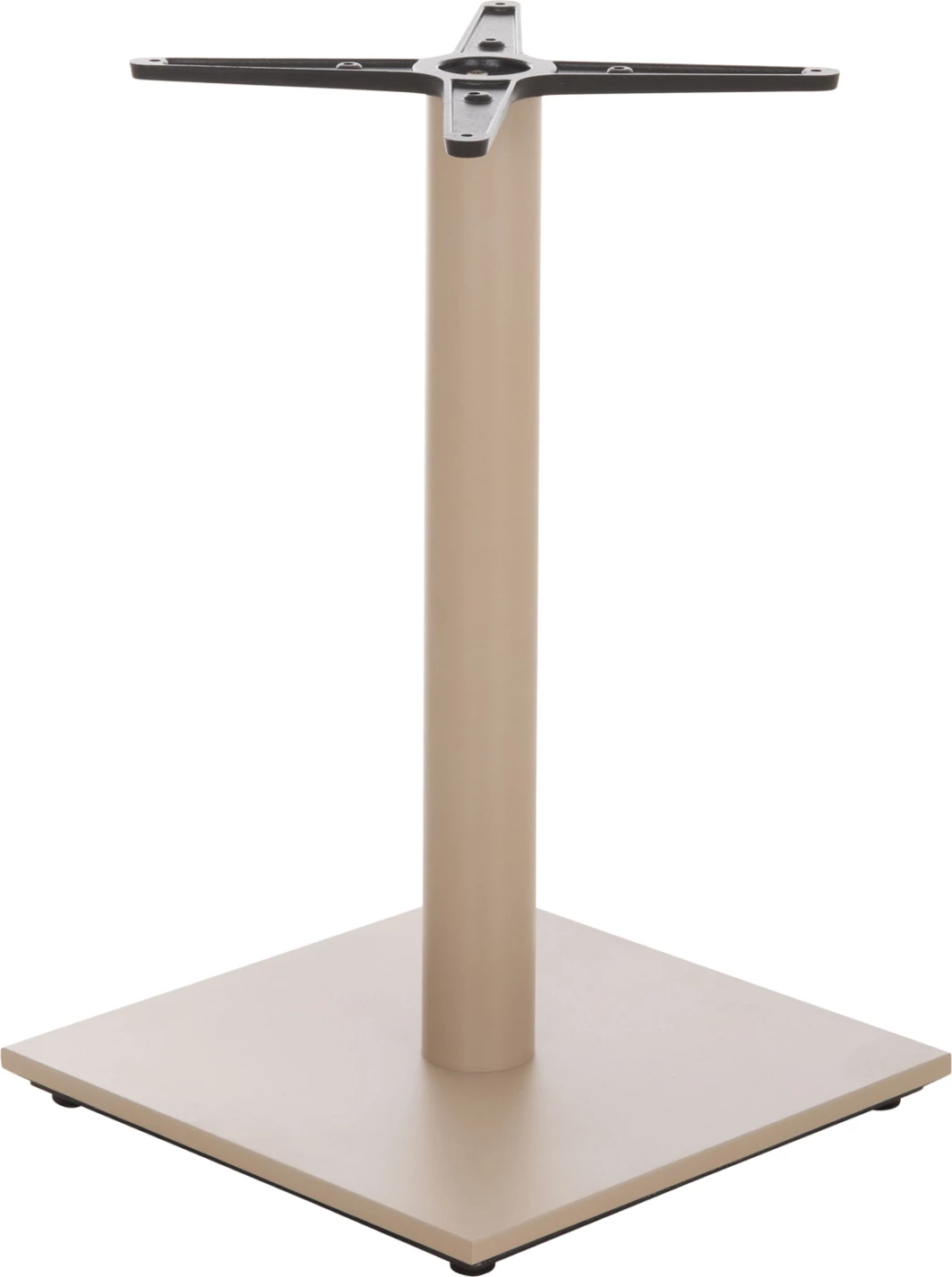 Baza tavoline metalike, ngjyrë kapuçino mat, FH438.25, 46x46x72cm