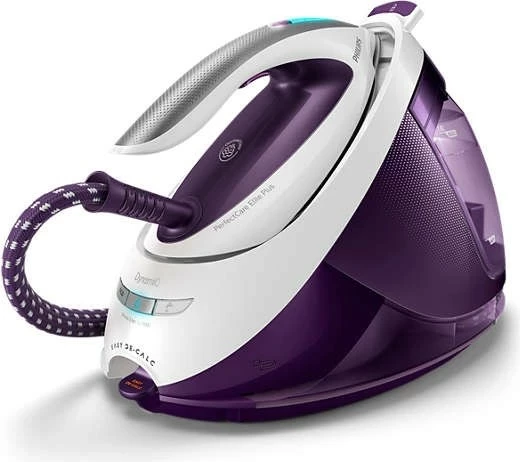 Hekur me gjenerues avulli Philips PerfectCare Elite Plus GC9660/30, 2700W, vjollcë-bardhë