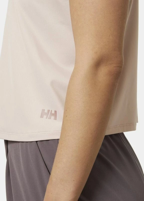 Maicë e shkurtër Helly Hansen për femra, rozë