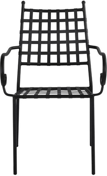 Karrige metalike FH5171.11 ngjyrë e zezë 57x60x92 cm