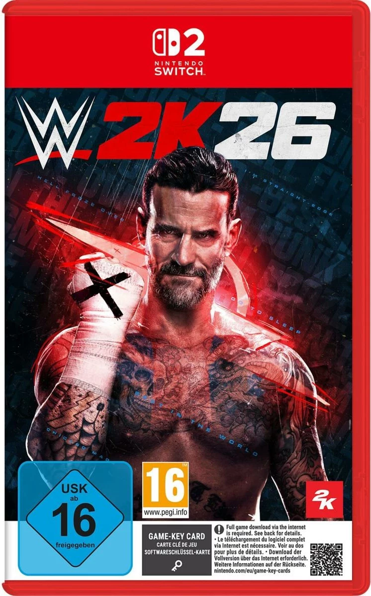 Lojë Nintendo Switch WWE 2K26