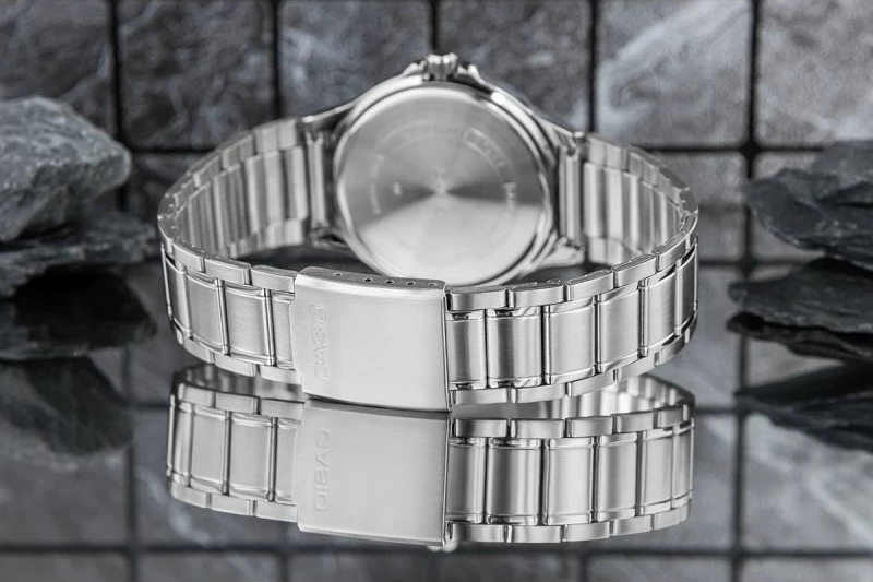 Orë dore për meshkuj CASIO, argjend