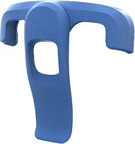 Klip bartës Zebra SG-HC2L5L-CLIP-01 për HC2X/HC5X, blu