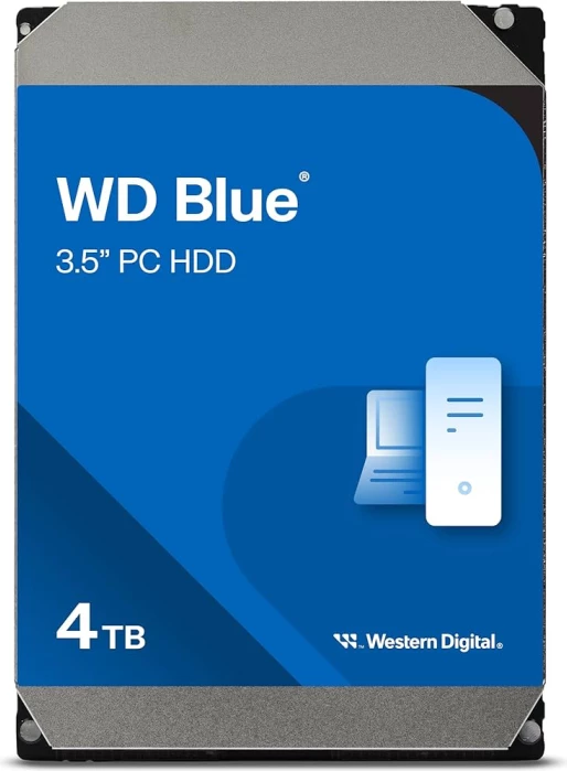 Hard disk i brendshëm WD Blue WD40EZZX 4TB 3.5\" SATA 6Gb/s 5400rpm 128MB cache, blu