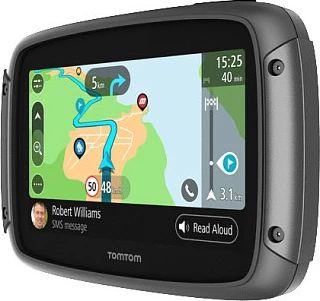 Navigacion GPS për motor TomTom Rider 550 Premium Pack, 4.3", 16GB, Wi‑Fi/Bluetooth, IPX7, i zi
