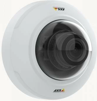 Kamerë sigurie IP Axis 02112-001, e brendshme, me kabllo, për tavan, e bardhë, kub