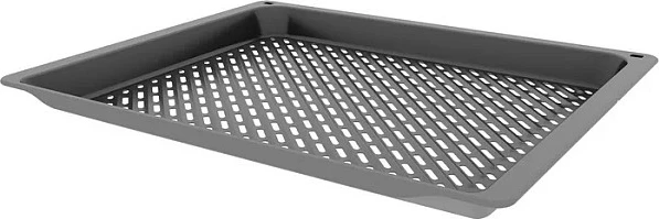 Tepsi AirFry & Grill Bosch HEZ629070, çelik i emaluar, e shpuar, antracit