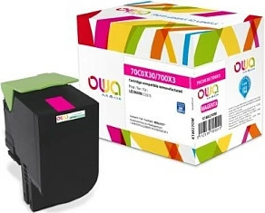 Toner ARMOR ALL K18027OW, 4000 faqe, kompatibil Lexmark CS510de/510dte, Magenta