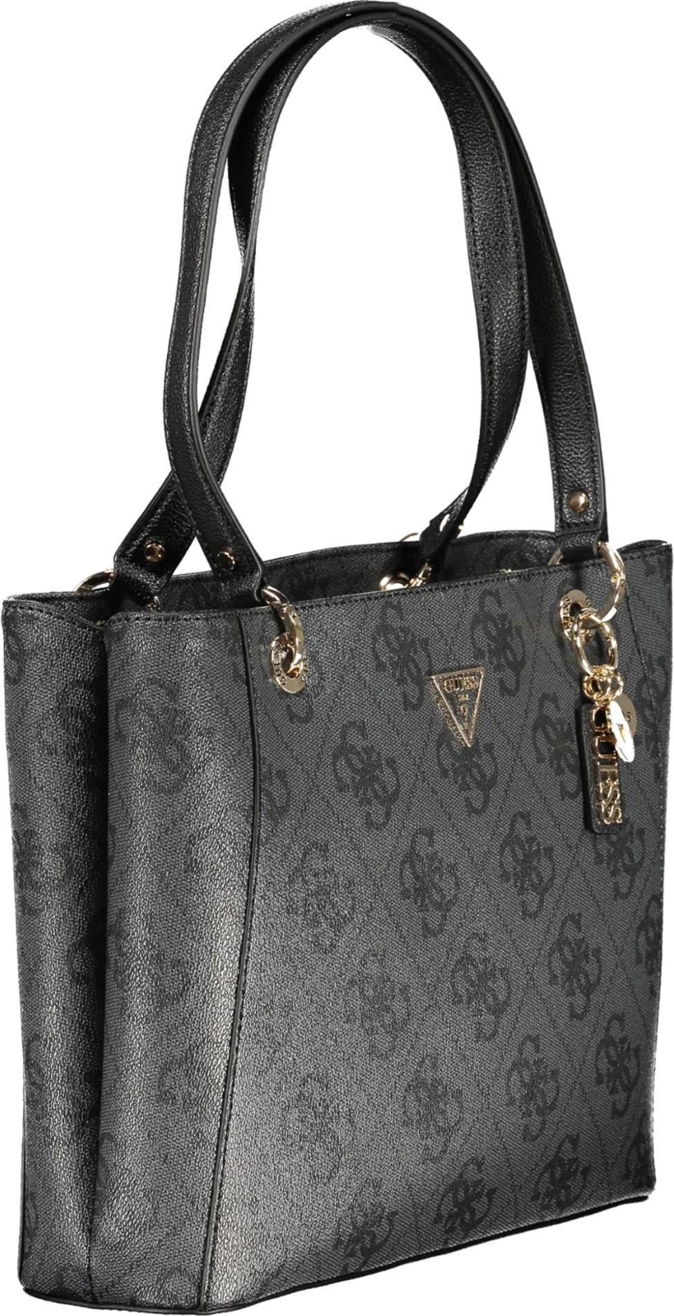 Çantë GUESS JEANS NOELLE II për femra, e zezë