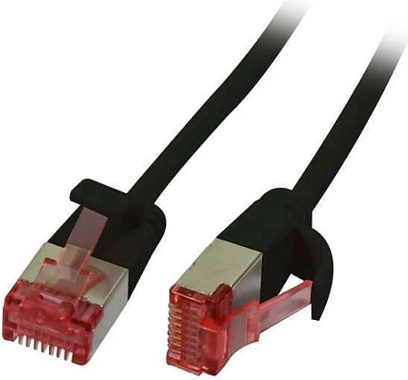 Kabllo rrjeti Synergy21 Patch RJ45 CAT6 5m, 250MHz, U/FTP, slimline e zezë